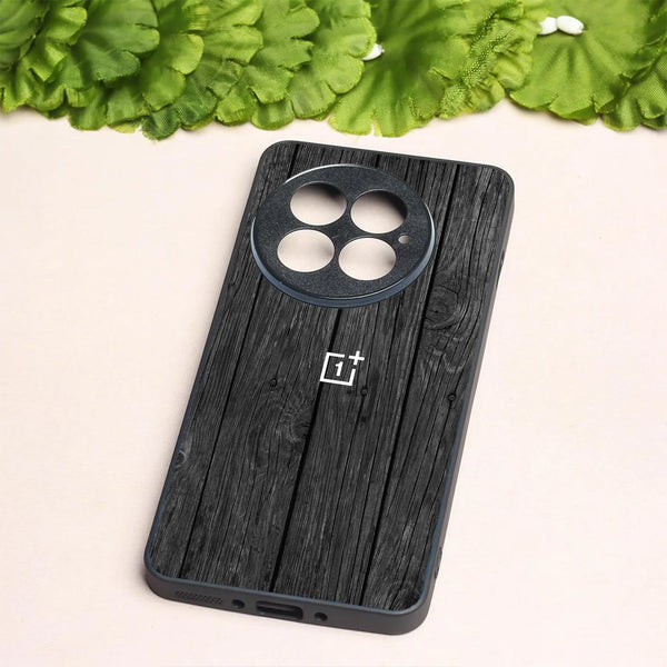 Dark Wood metal back case for Oneplus 13R