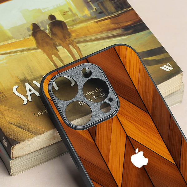 V-Wood Luxe metal back case for Apple Iphone 14 Pro Max