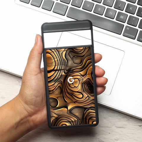 Rust Mirage metal back case for Google Pixel 7a