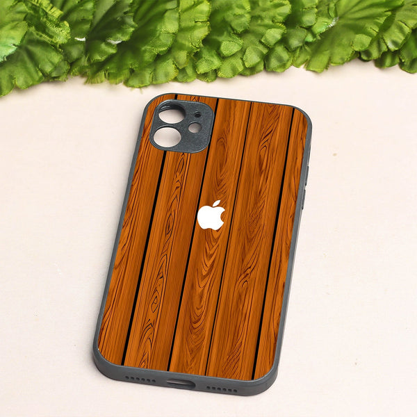 WoodCraft Touch metal back case for Apple Iphone 12