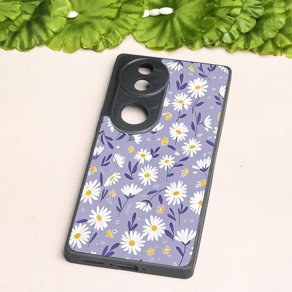 Lavender Daisies metal back case for Vivo V50