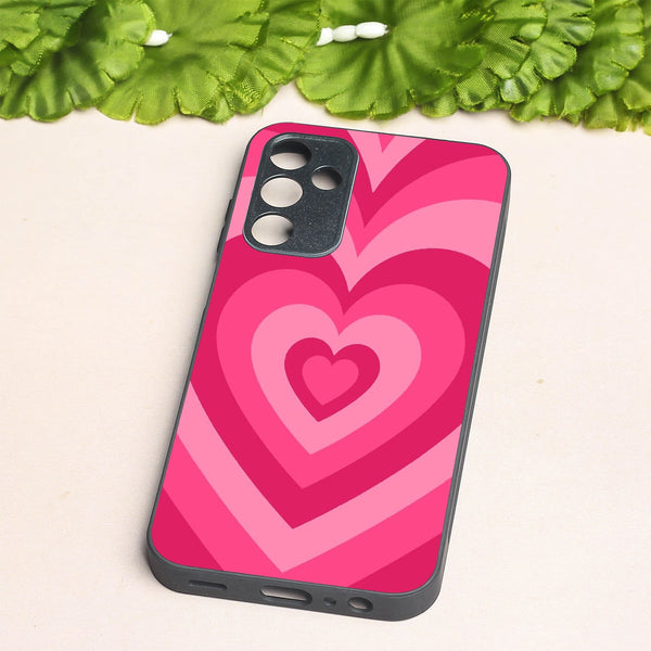Retro Love metal back case for Samsung A15