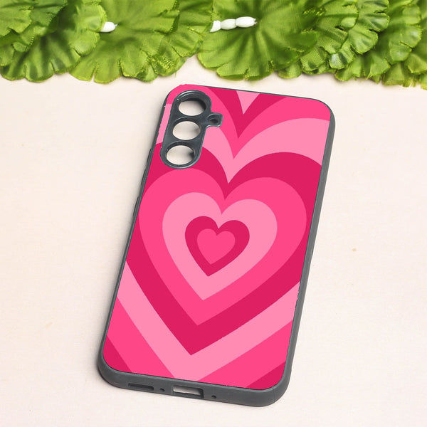 Retro Love metal back case for Samsung A34