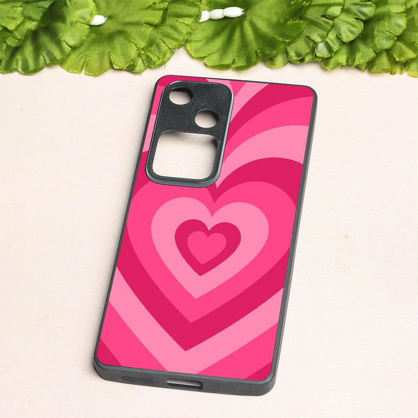Retro Love metal back case for Vivo V30