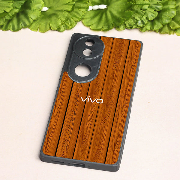 WoodCraft Touch metal back case for Vivo V50