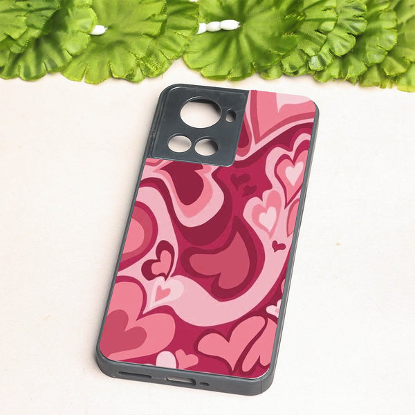 Valentine Wave Marble metal back case for Oneplus 10R