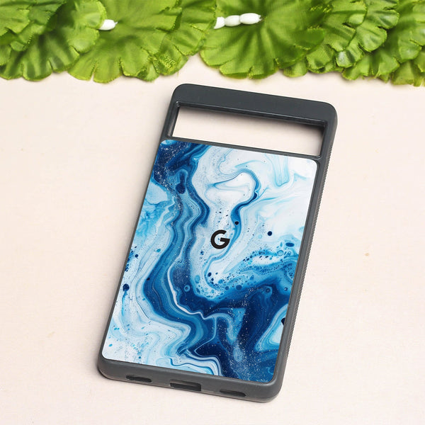 Neptune Swirl metal back case for Google Pixel 7