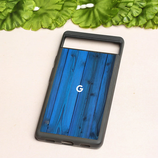Indigo Planks metal back case for Google Pixel 6a