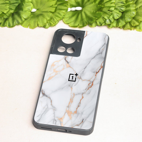 Copper Luxe Marble metal back case for Oneplus 10R