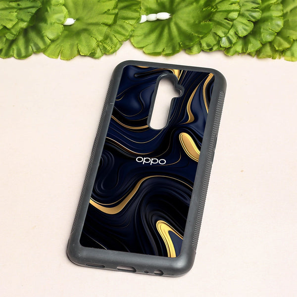 Noir Gold metal back case for Oppo Reno2 F