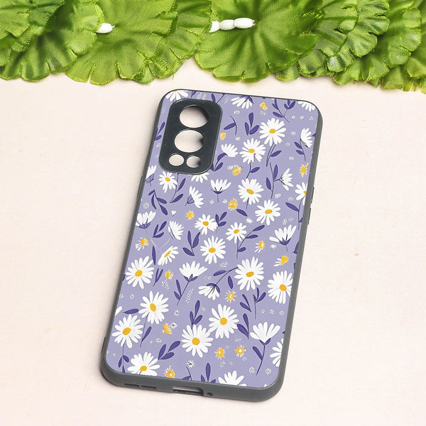 Lavender Daisies metal back case for Oneplus Nord 2