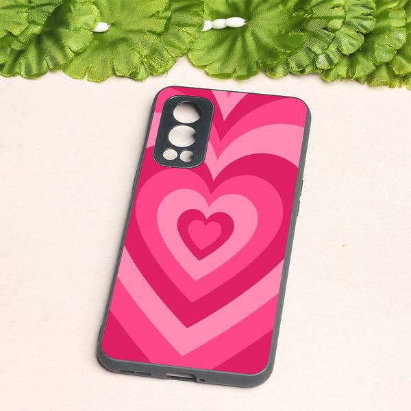 Retro Love metal back case for Oneplus Nord 2