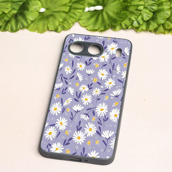Lavender Daisies metal back case for Oneplus Nord 4