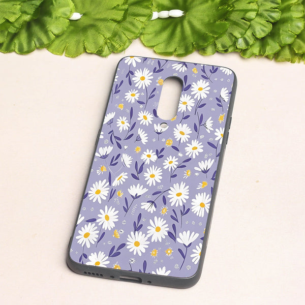 Lavender Daisies metal back case for Oneplus 7 Pro