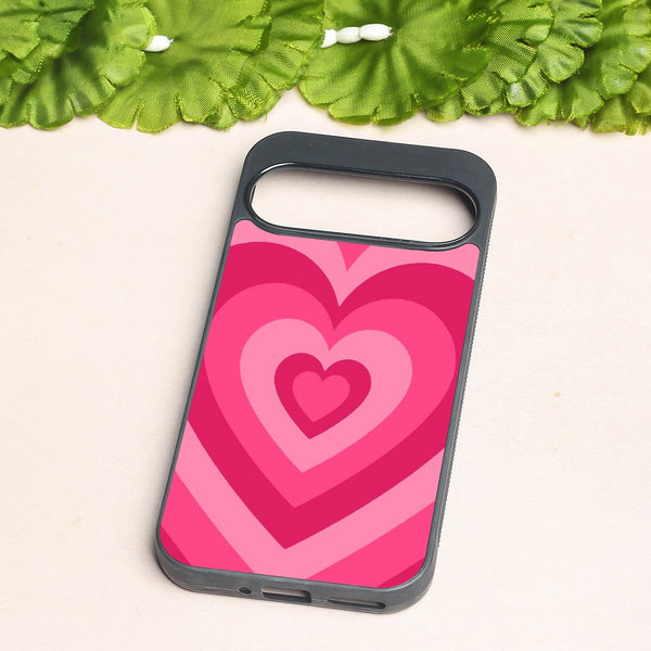Retro Love metal back case for Google Pixel 9