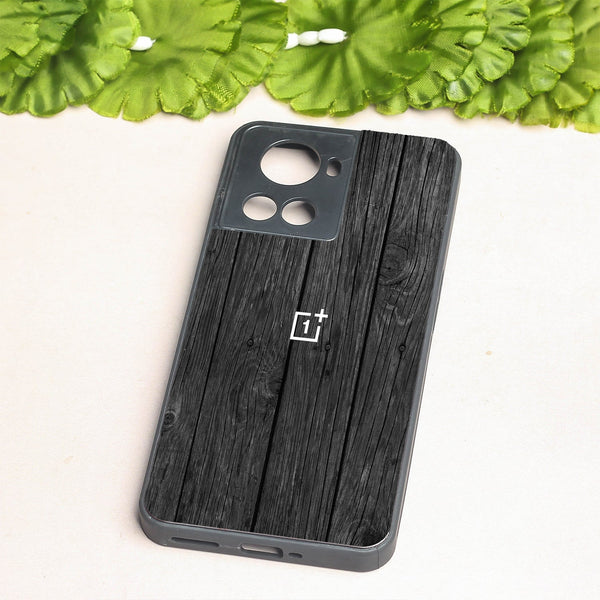 Dark Wood metal back case for Oneplus 10R