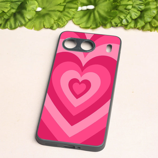 Retro Love metal back case for Oneplus Nord 4