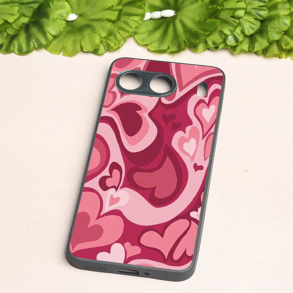 Valentine Wave Marble metal back case for Oneplus Nord 4