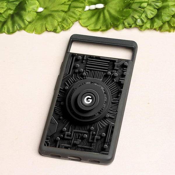 Core Reactor metal back case for Google Pixel 6a