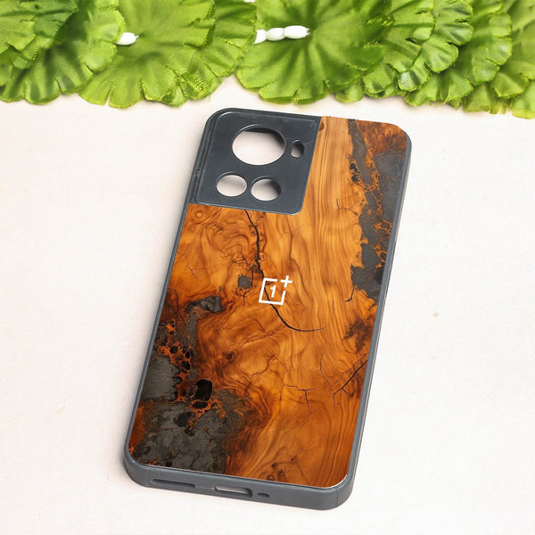 Lava Oak metal back case for Oneplus 10R