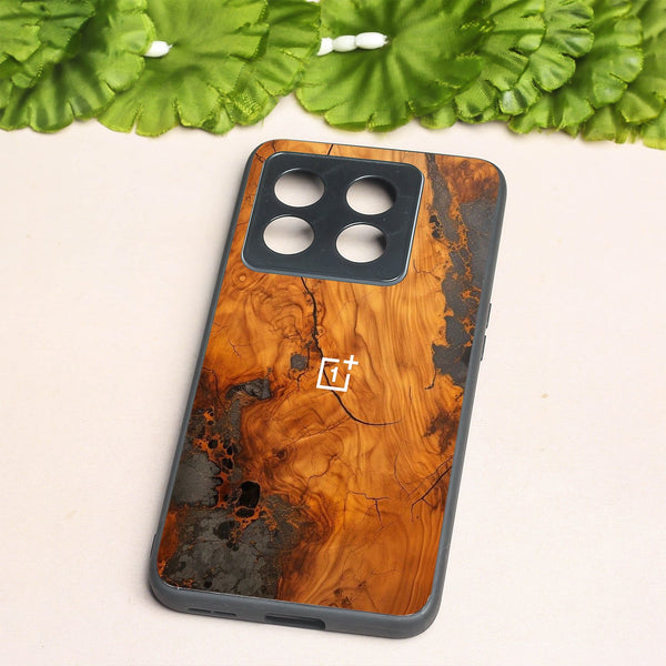 Lava Oak metal back case for Oneplus 10T