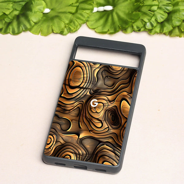 Rust Mirage metal back case for Google Pixel 7