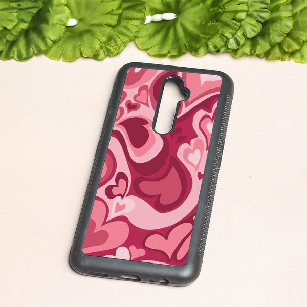 Valentine Wave Marble metal back case for Oppo Reno2 Z