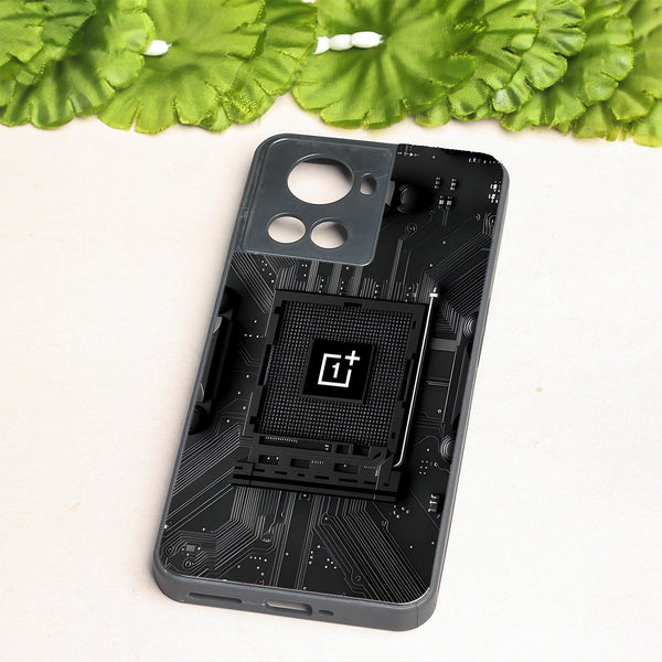 Microchip metal back case for Oneplus 10R