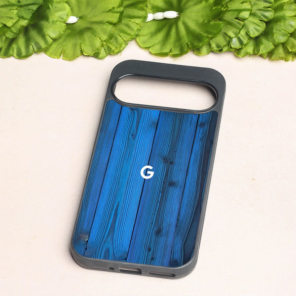 Indigo Planks metal back case for Google Pixel 9