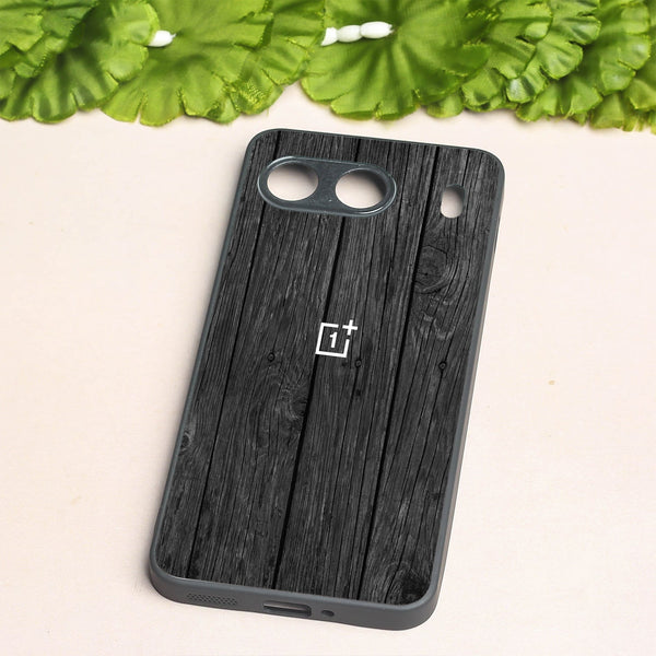 Dark Wood metal back case for Oneplus Nord 4