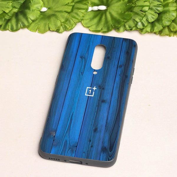 Indigo Planks metal back case for Oneplus 7 Pro