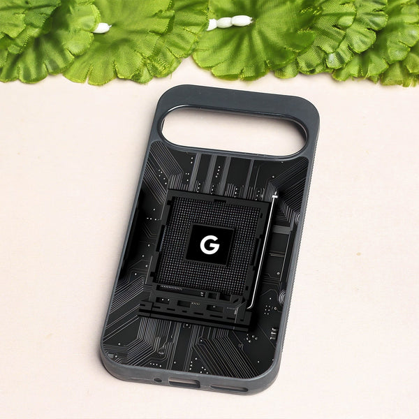 Microchip metal back case for Google Pixel 9 Pro