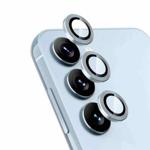 Sierra Blue Metallic camera ring lens guard for Samsung A35