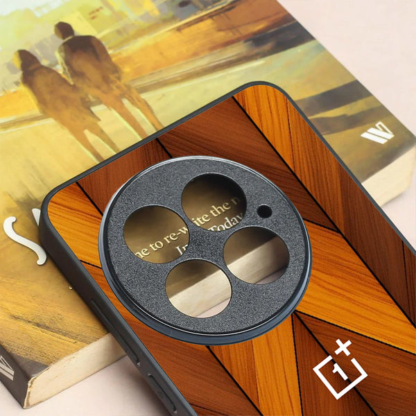 WoodCraft Touch metal back case for Oneplus 13R