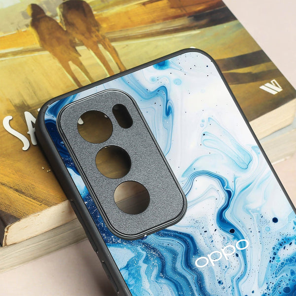 Neptune Swirl metal back case for Oppo Reno 12