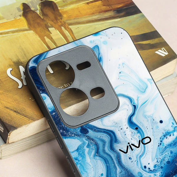Neptune Swirl metal back case for Vivo V25