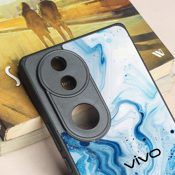Neptune Swirl metal back case for Vivo V50