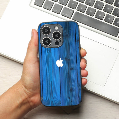 Indigo Planks metal back case for Apple Iphone 12 Pro Max
