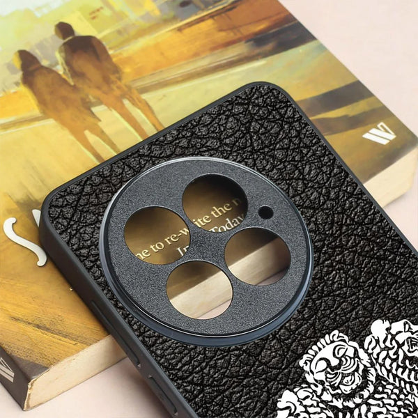 Black Satyamev Jayate metal back case for Oneplus 13R