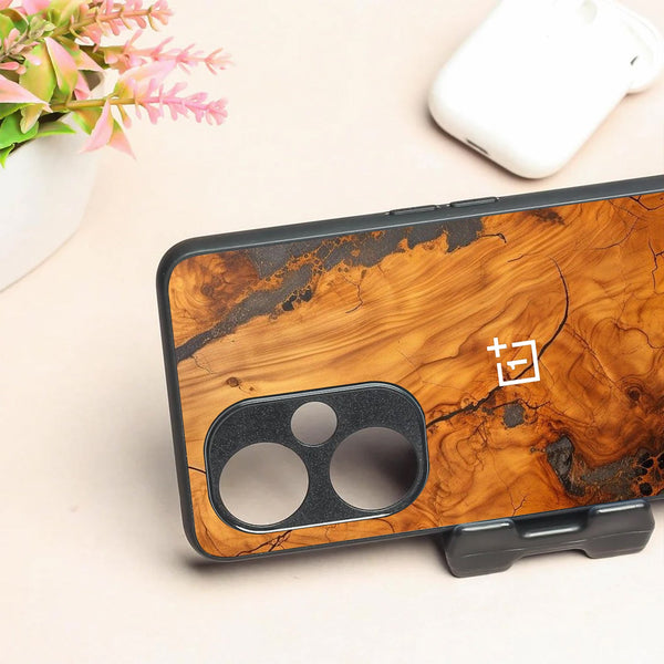 Lava Oak metal back case for Oneplus Nord CE 3 Lite