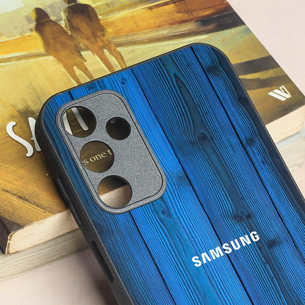 Indigo Planks metal back case for Samsung A15