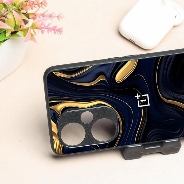 Noir Gold metal back case for Oneplus Nord CE 3 Lite