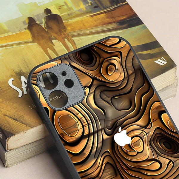 Rust Mirage metal back case for Apple Iphone 12
