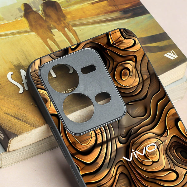 Rust Mirage metal back case for Vivo V25