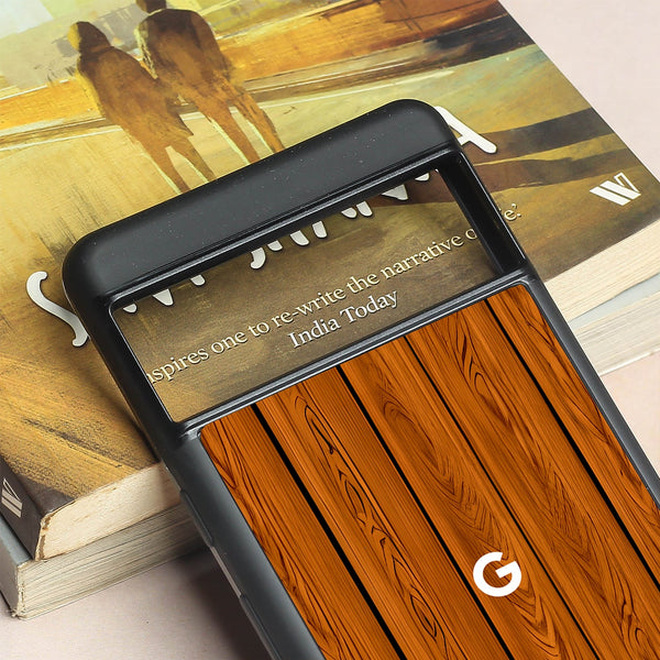 WoodCraft Touch metal back case for Google Pixel 7a