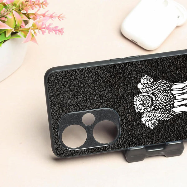 Black Satyamev Jayate metal back case for Oneplus Nord CE 3 Lite