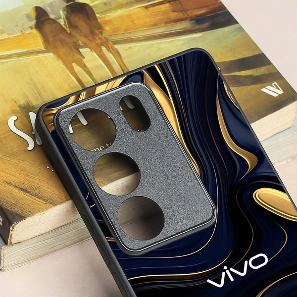 Noir Gold metal back case for Vivo V29