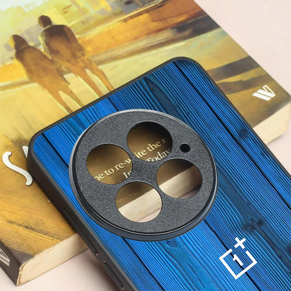 Indigo Planks metal back case for Oneplus 13R