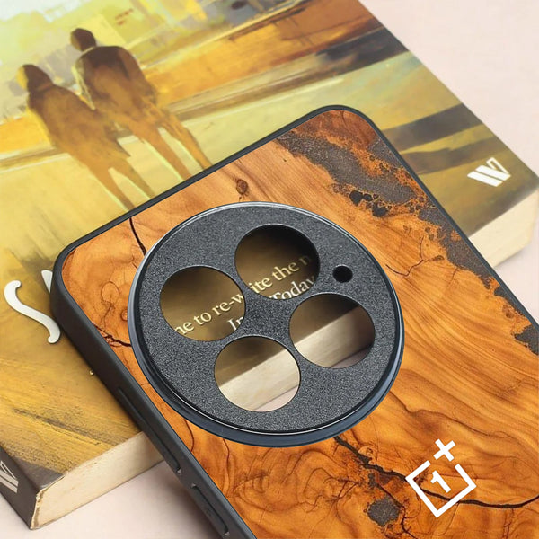 Lava Oak metal back case for Oneplus 13R