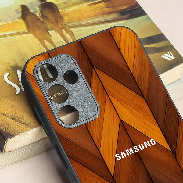 V-Wood Luxe metal back case for Samsung A15